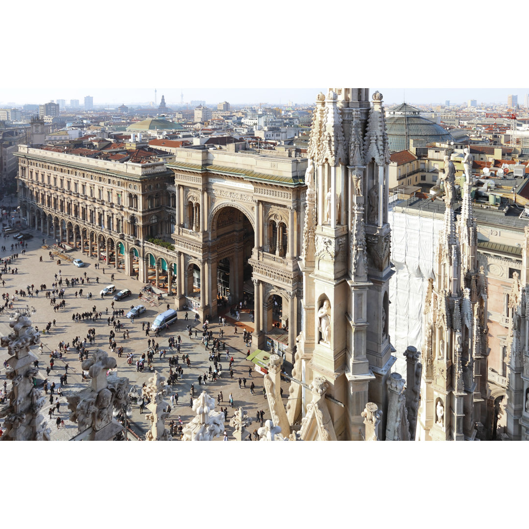 Galleria Vittorio Emanuele, Mailand von Ilfede - Kunstdrucke auf Leinwand