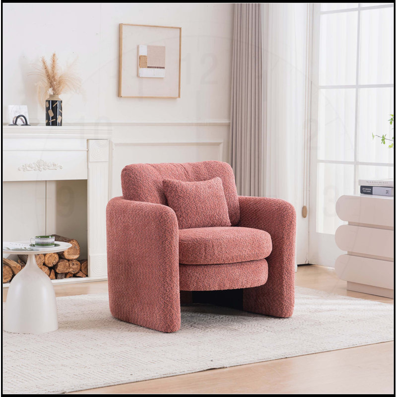 Chaise de salle à manger ronde d'angle moderne - une option de siège unique élégante parfaite pour rehausser l'ambiance des espaces modernes