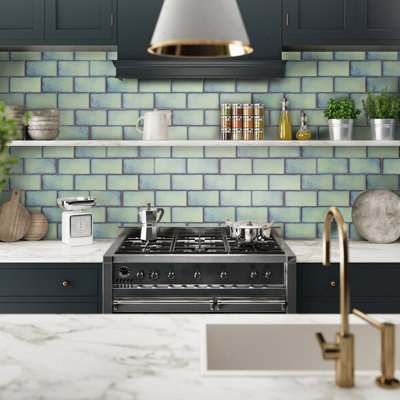 Merola Tile Antic Special 3" x 6" Ceramic Vintage Subway Wall Tile