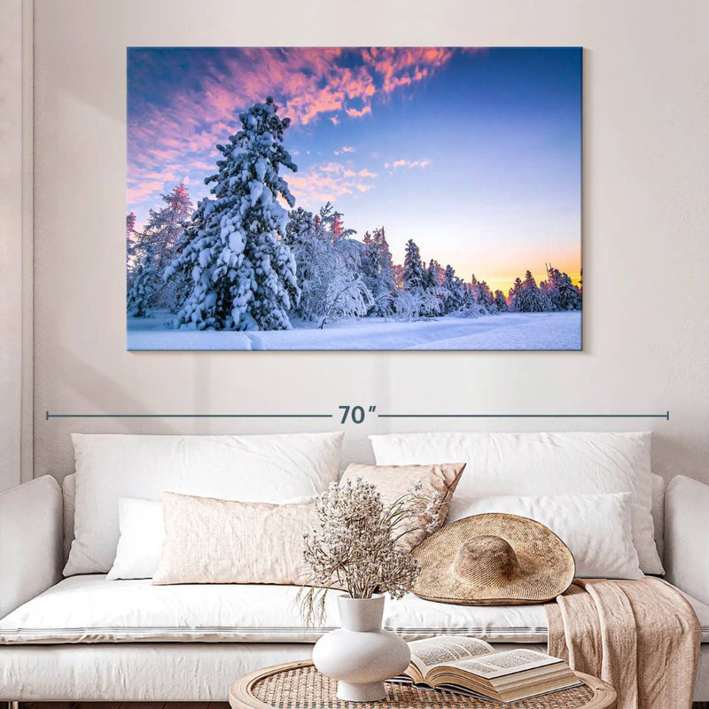 Alvord Pink Sunset At Winter, 34" H x 51" W