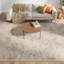 Tapis beige multicolore de ferme 4 pi x 6 pi Nourison Botanical Washables-716337584-717033546