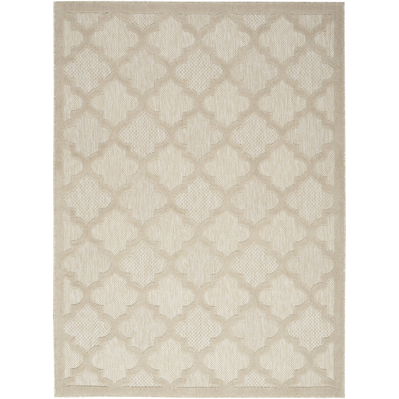 Tapis intérieur / extérieur rectangulaire Monita, Rectangle 6 pi x 9 pi