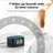 Digital Alarm Clock & White Noise Sound Machine 21 Soothing Sounds 7 Wake Up Sounds 8 Night Lights 32-Level Volume 9 Sleep Timer, Memory Function