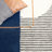 Lacy Hand-Tufted Wool and Viscose Geometric Rug -1896135132