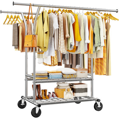 Majram Metal Adjustable Clothing Rack 
