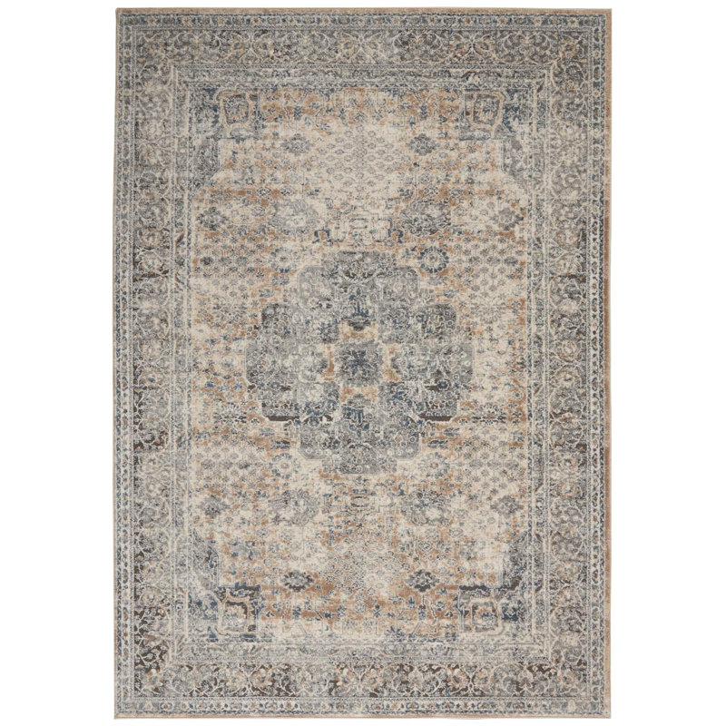 Minooka Oriental Indoor Rug, Rectangle 8'10" x 11'10"