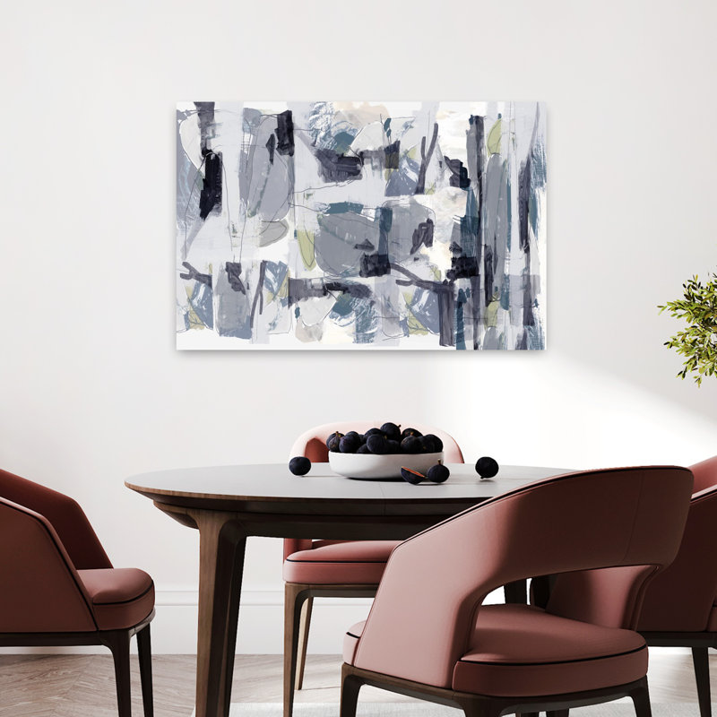 Art contemporain contemporain abstrait, H 36 po x l 24 po