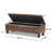 Drayton 51'' Contemporary Faux Leather Storage Ottoman with Button Tufting and Soft-Close Hinges-1278963249