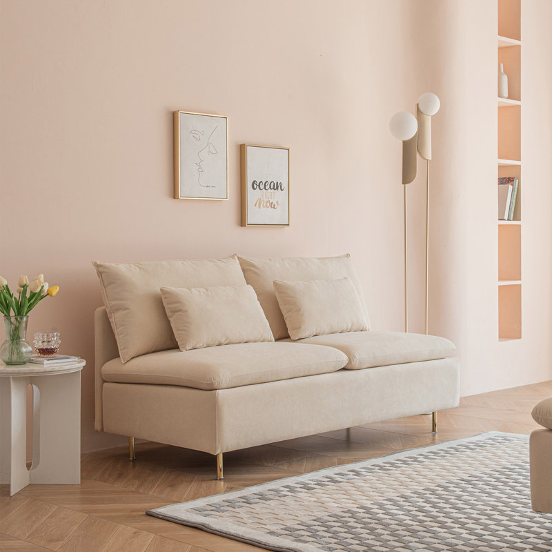 Causeuse Naoto Sylar, Beige