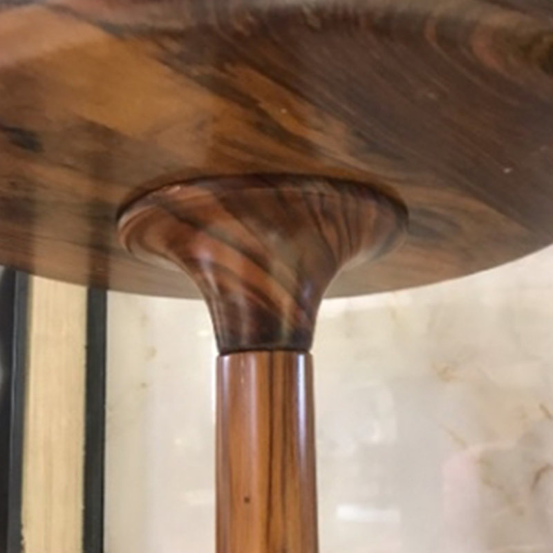 Chemin de table en bois massif Mid-Century