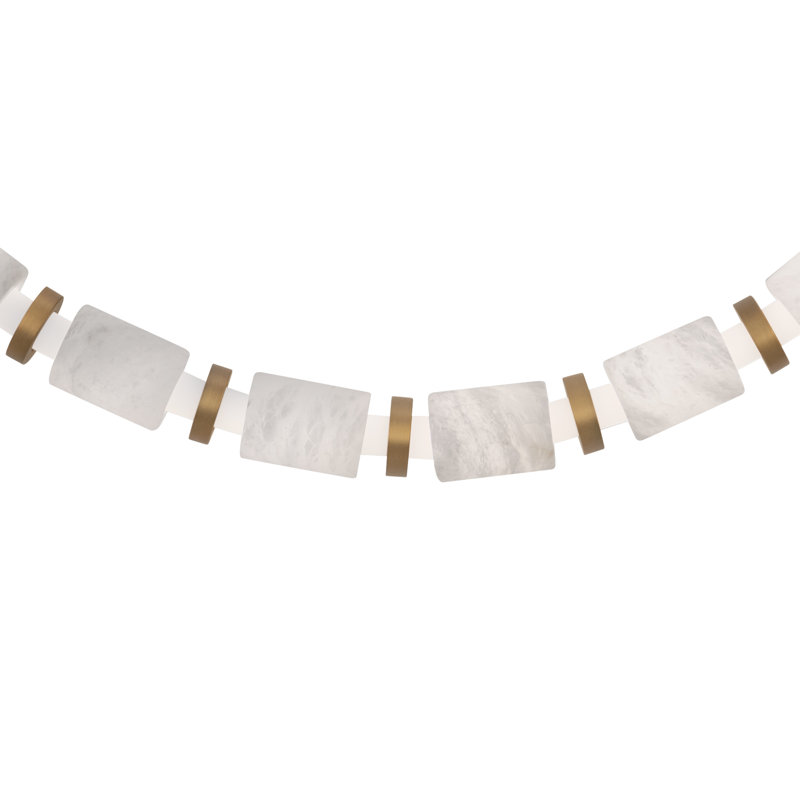 Entice 36 - Light Unique Modern Linear LED Pendant, 4000K, 124" H x 2" W x 2" D, Slim
