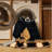 Washable Spectacled Bear Wildlife Area Rug-1383068743