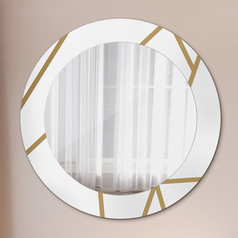 Huldar Glass Flat Wall Mirror