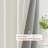 Jimmy Boho Faux Linen 100% Blackout With Liner Grommet Curtain Pair-105716218-105716219
