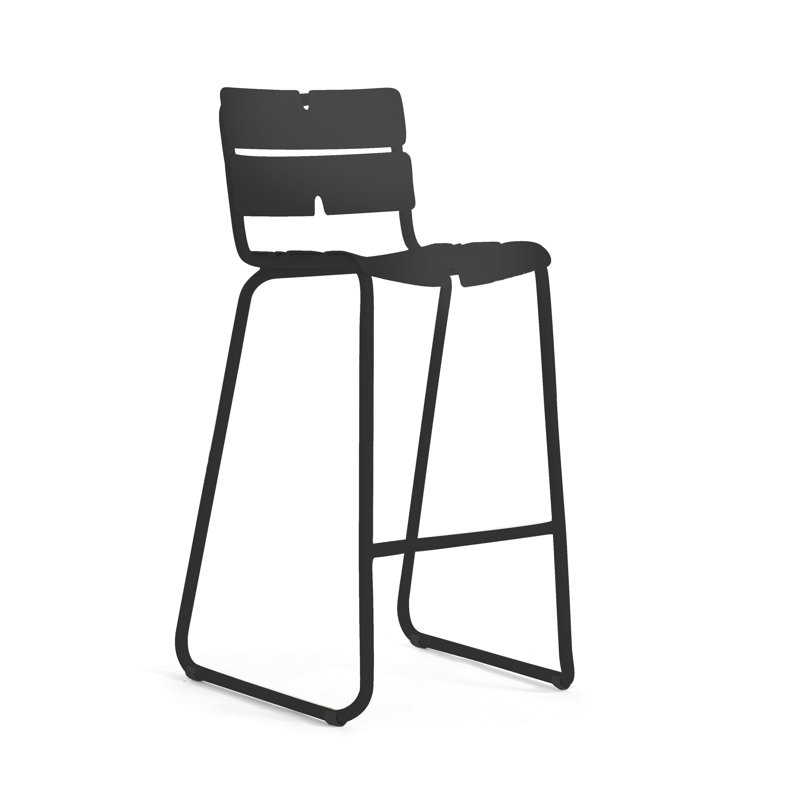 Tabouret de bar 31,13 po Corail, Anthracite