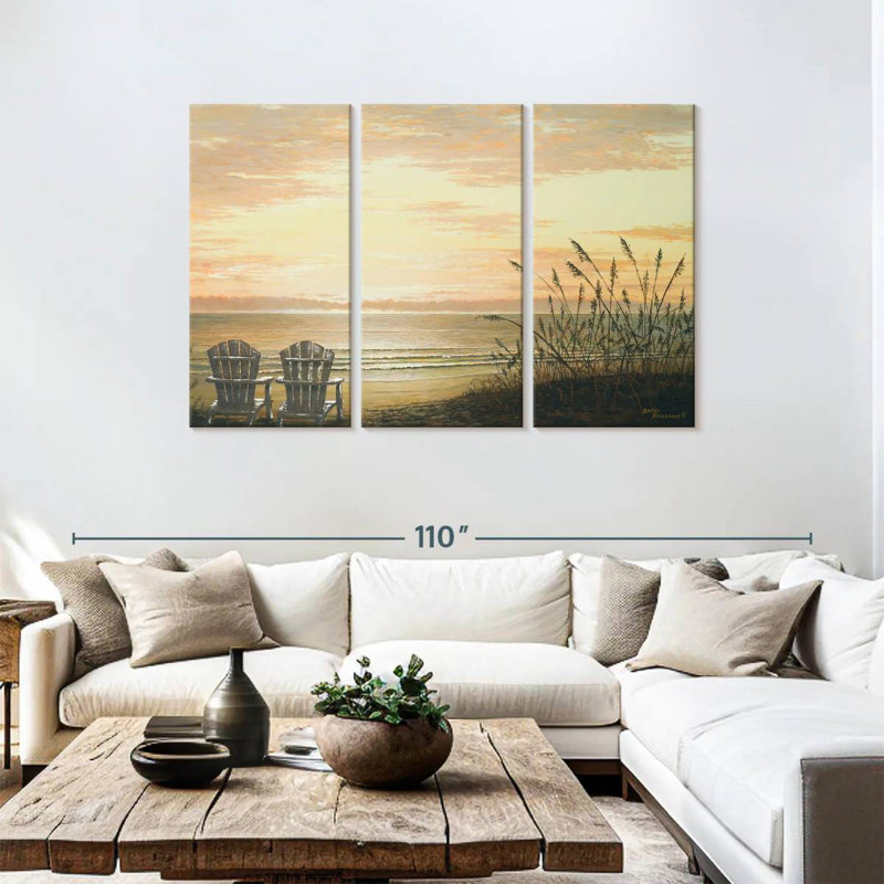 Gillard Sunset Chairs, 48" H x 74" W