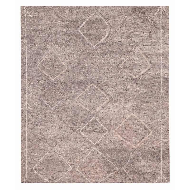 Tapis gris Tangier 8 pi 2 po x 10 pi 0 po