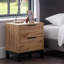 Yonkers 45cm W Manufactured Wood Bedside Table-97701649