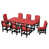 Rouge cardinal / Noir est en rupture de stock