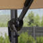 Parasol en porte-à-faux 120 po beige Balvin-1562851187