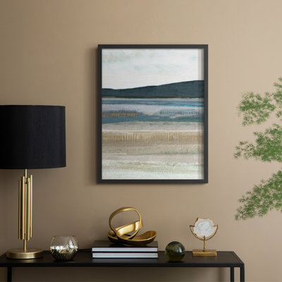 Saltwater Bay III Framed Print - Solid Wood