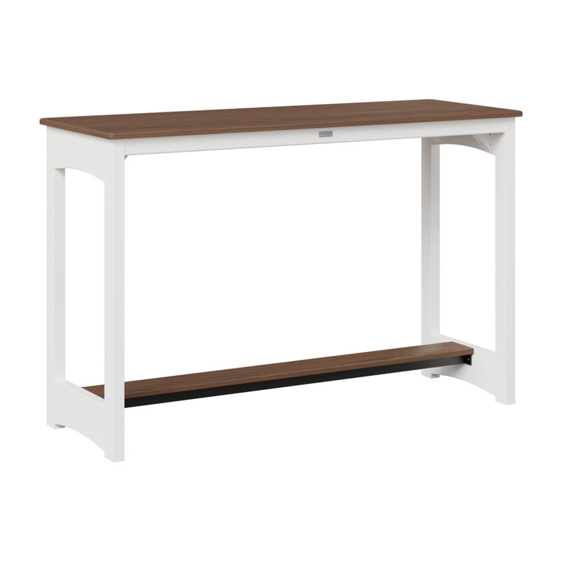Table de bar Berlin Gardens, H 38,5 po x l 60 po x P 22 po, Imbuia