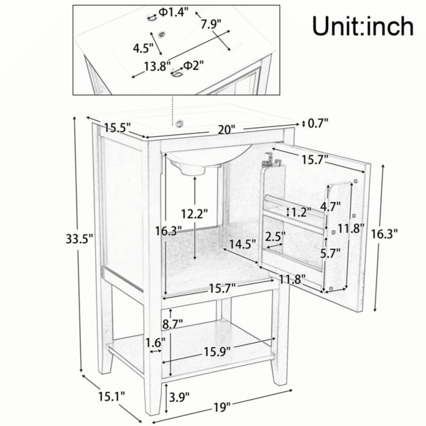 Dimensions du produit