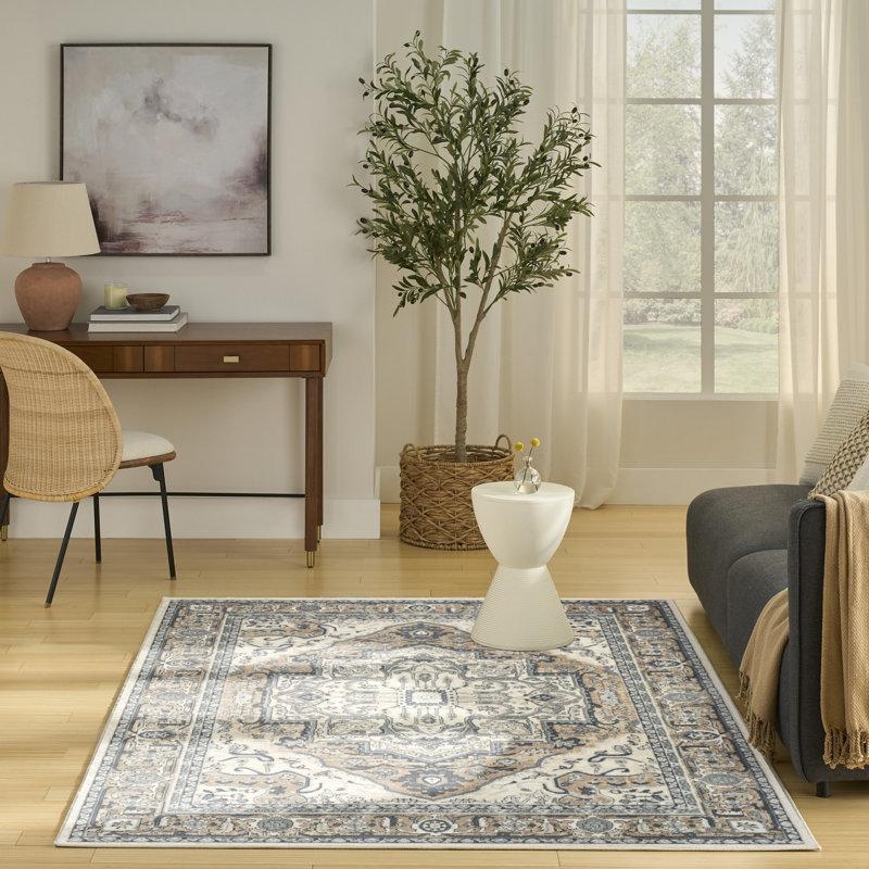 Tapis taupe Graelyn, Rectangle 6 pi x 9 pi