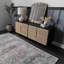 Tapis oriental vert lavable à la machine Jaelyne Boho-658890827