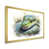 Gold Single Picture Framed