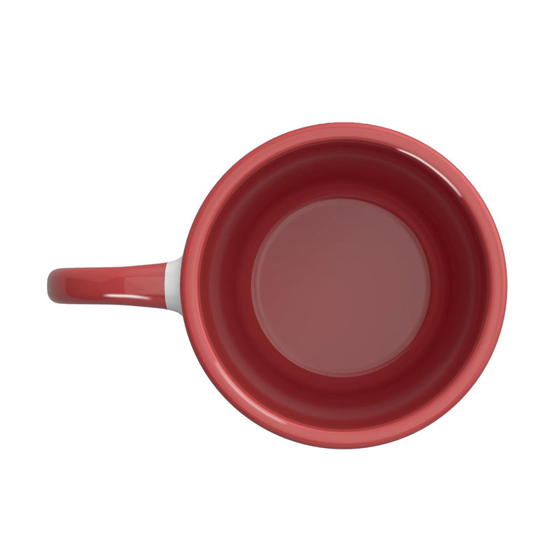 Ceramic Coffee Mug, Red
