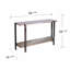 Console Thornsett, avec plateau en miroir