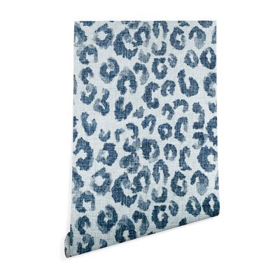 Rouleau de papier peint autocollant à peindre L 120 pi x l 24 po Animal Skin