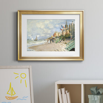 " Boardwalk On The Beach " Painting Print