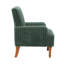 Fauteuil rembourré confortable en velours côtelé-407090685