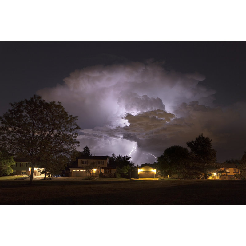Thunderhead Lightning by Milehightraveler, 20" H x 30" W