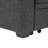 76.5" Linen Blend Upholstered Sectional With Pull-Out Bed And Chaise Storage-439758581