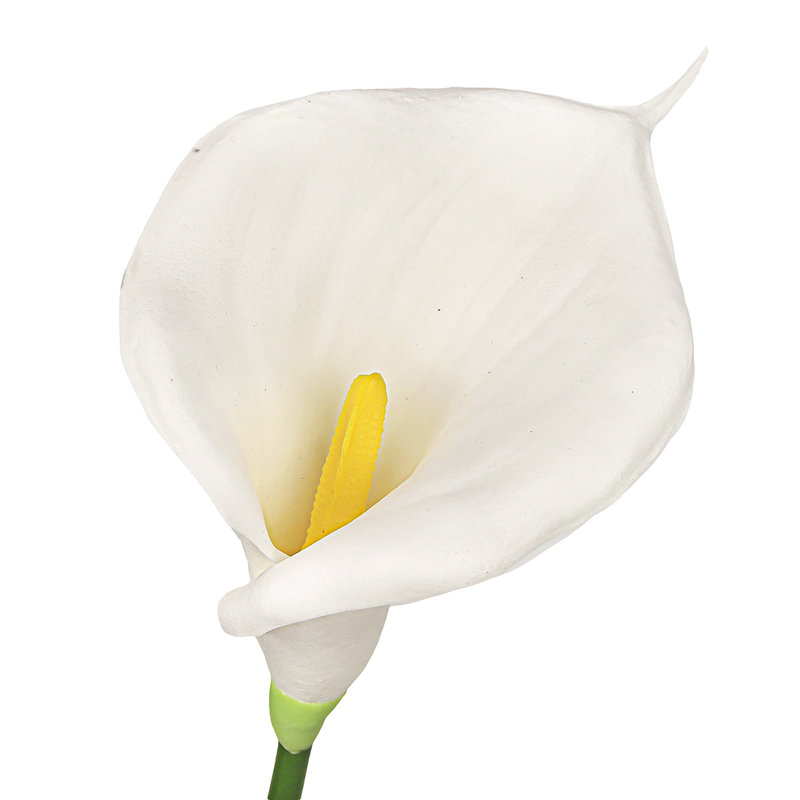 Artificial Foam Calla Lily Flower Stem Spray