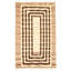 Tapis marocain en laine nouée à la main de style nouvel âge pako 4 pi 10 po x 8 pi 1 po
