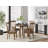 Tanan 42 " Extendable Round with Solid Wood Base Dining Table