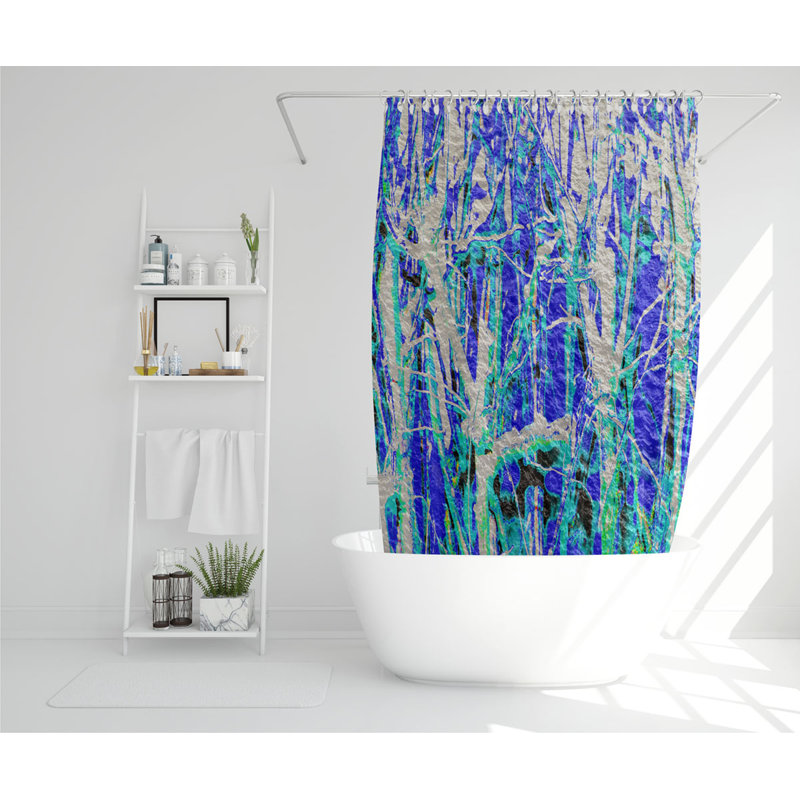 Thames La Paris Designer Shower Curtain