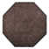 Manns Hand Knotted Loom Wool Eco-Friendly Area Rugs - Brown Color, Plain Solid Design, High Pile Thick Handmade Anti Skid Area Rugs for Living Room, Bedroom