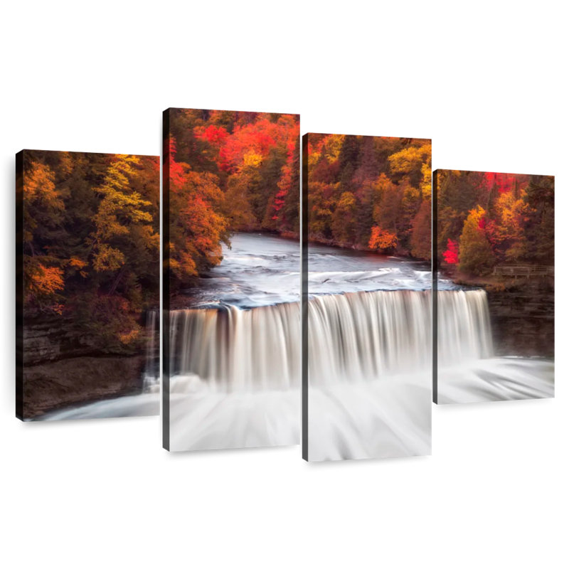 Alvord Tahquamenon Falls en automne, H 22 po x l 36 po