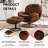 Anouk Tufted Back Type Swivel Base Accent Chair with Ottoman-592048789