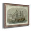 Antique Clipper Ship I, toile encadrée de qualité supérieure - prête à être accrochée-1343112509-1343112499