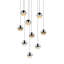 Luminaire suspendu en forme de globe à 9 lumières Grapes®-14262569-14262571-97951025