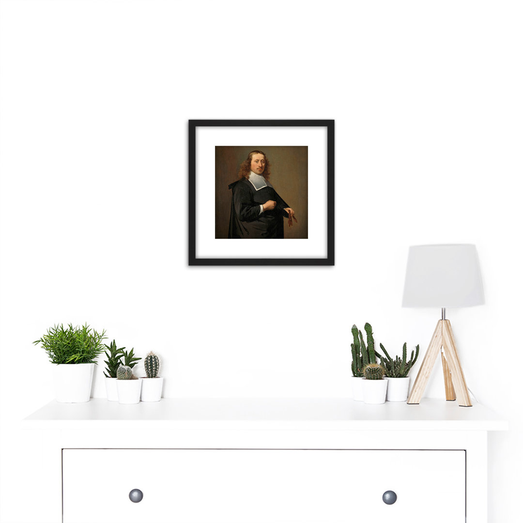 Willem Baert Burgomaster Amsterdam by Allaert Van Everdingen - Single Picture Frame Painting