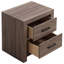 Table de chevet 2 tiroirs Brantford-889913784