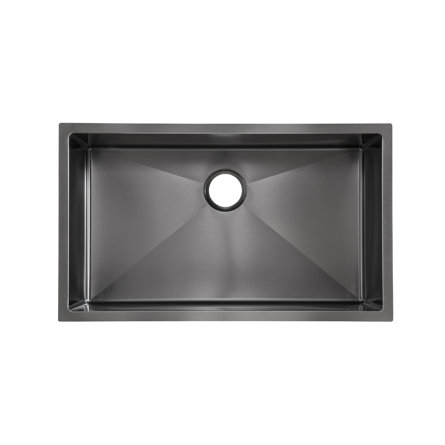Rivage 32 x 19 Stainless Steel, Single Basin, Undermount Kitchen Sink