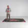 Tammie Floral Black/Red Area Rug